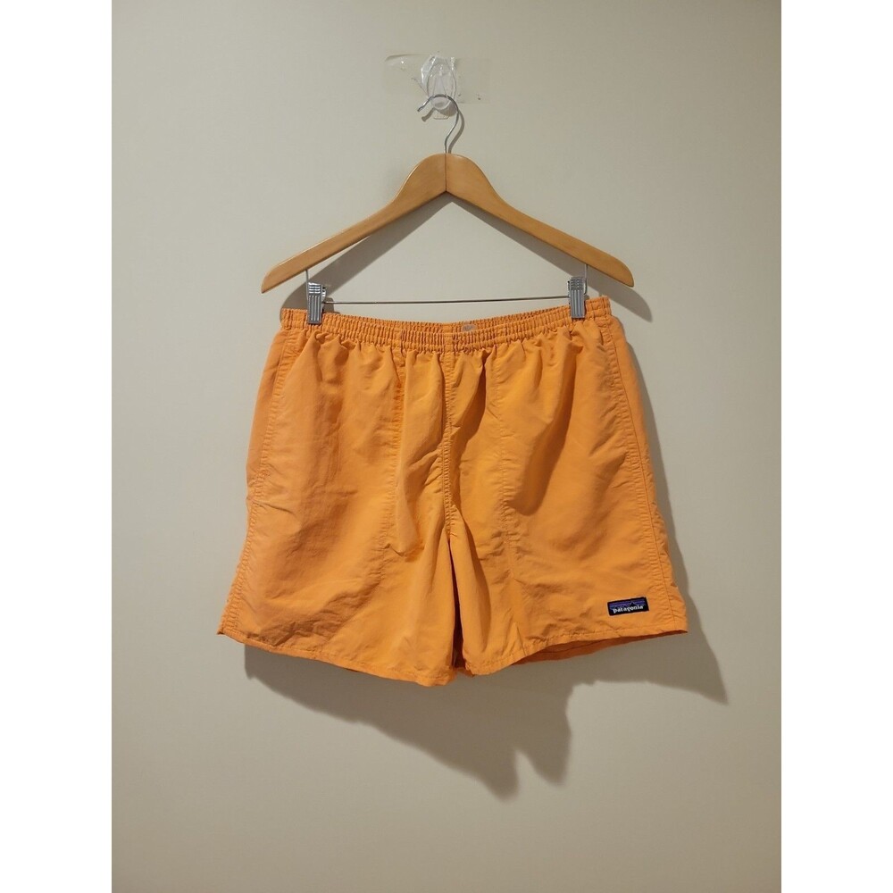 Patagonia Shorts Baggies Stretch 5.5" Oange #57022 Size L Hiking Outdoors Gym